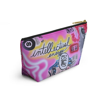 "intellectual energy" airbrush makeup pouch