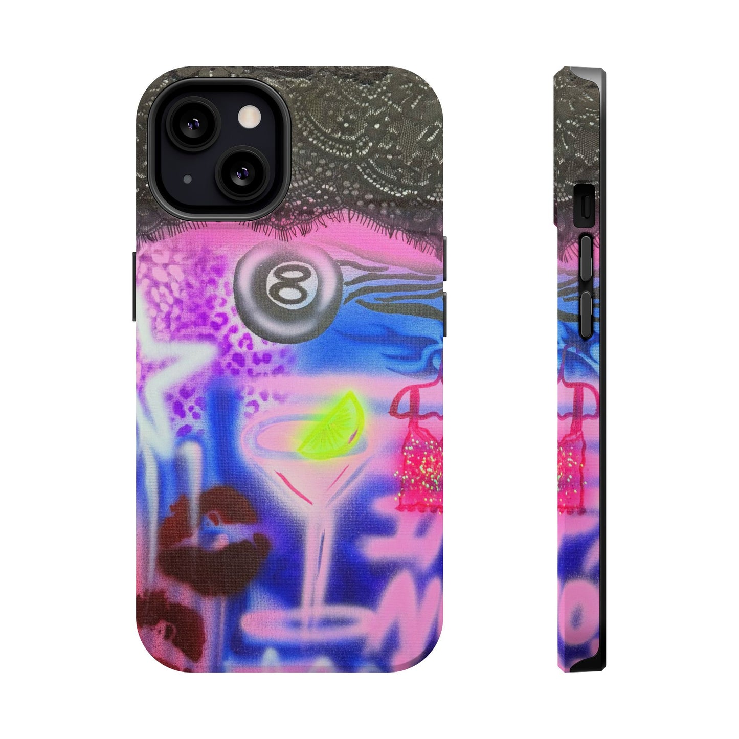 MagSafe "dream life" airbrush iPhone case