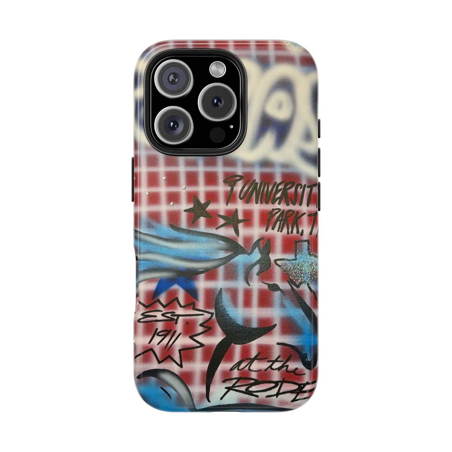 "texas" airbrush iPhone case