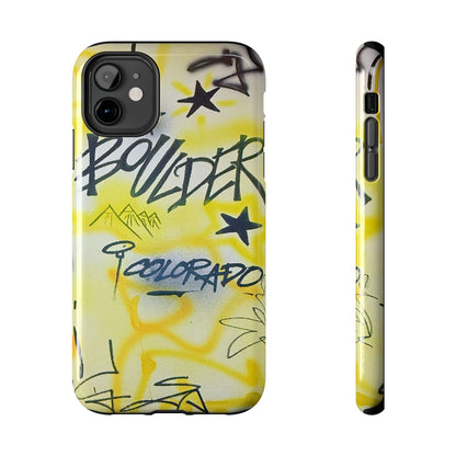 "boulder" airbrush iPhone case