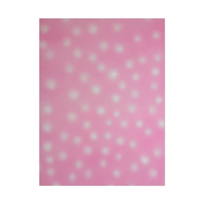 "strawberry swirl polka dot" airbrush rolled print