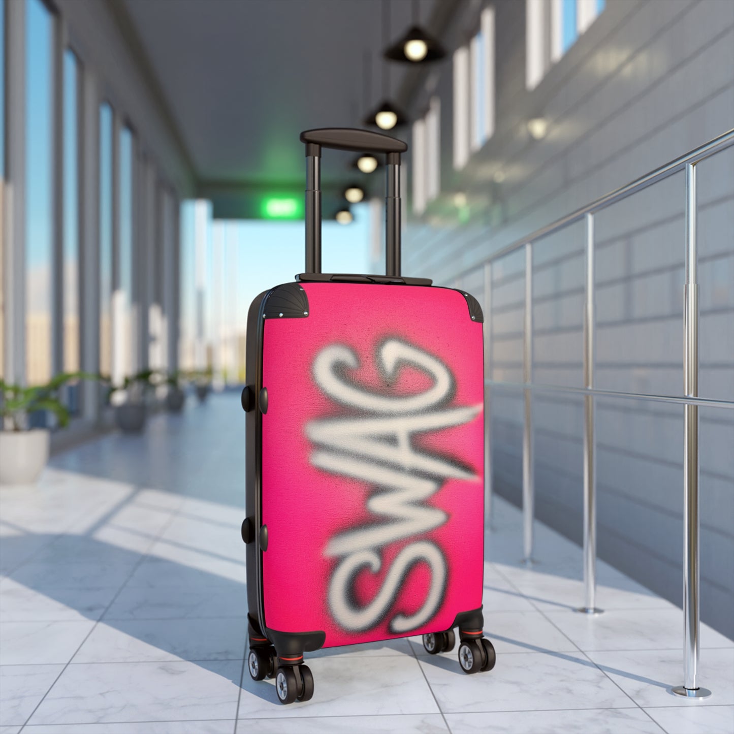 "swag" airbrush suitcase