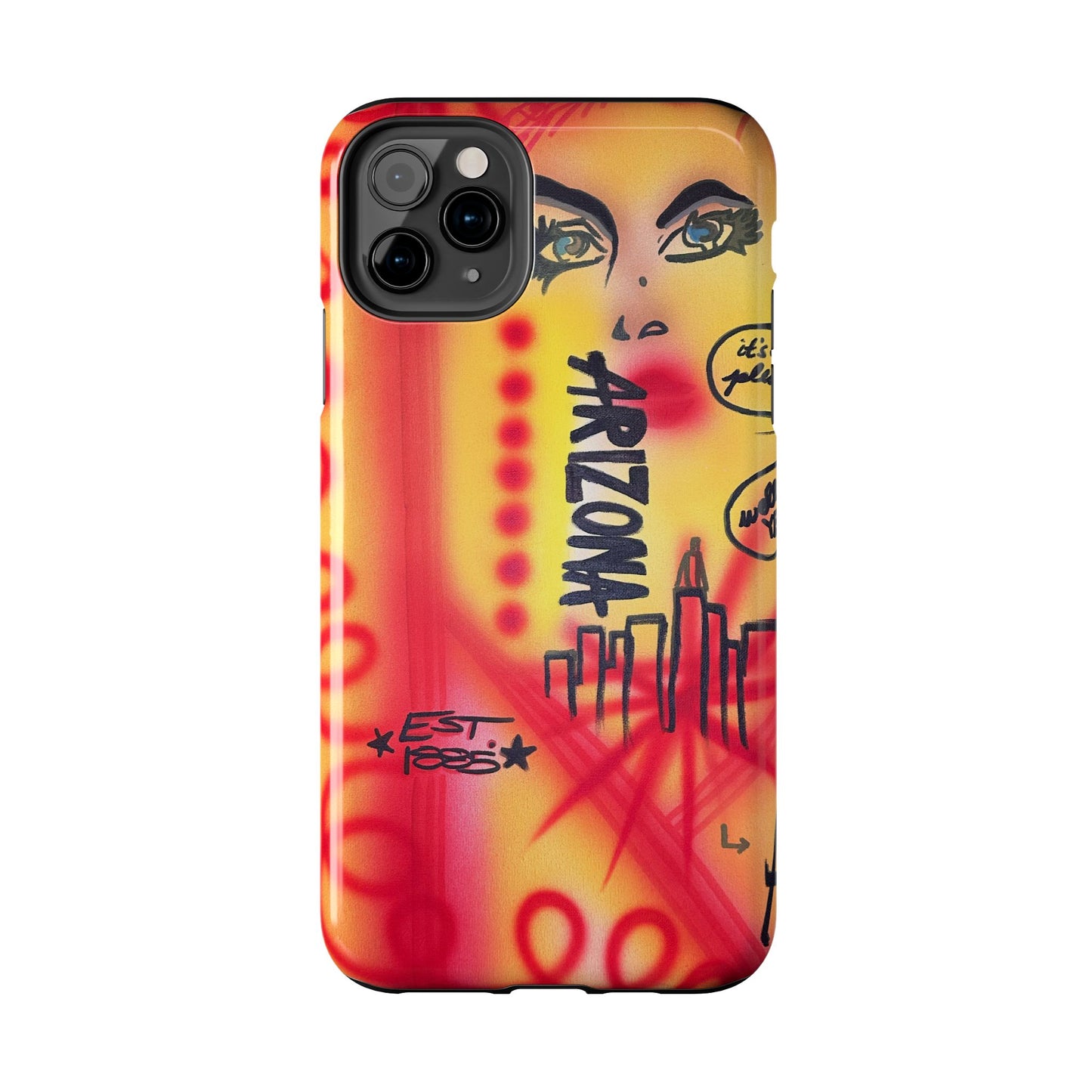 "arizona state university" airbrush iPhone case