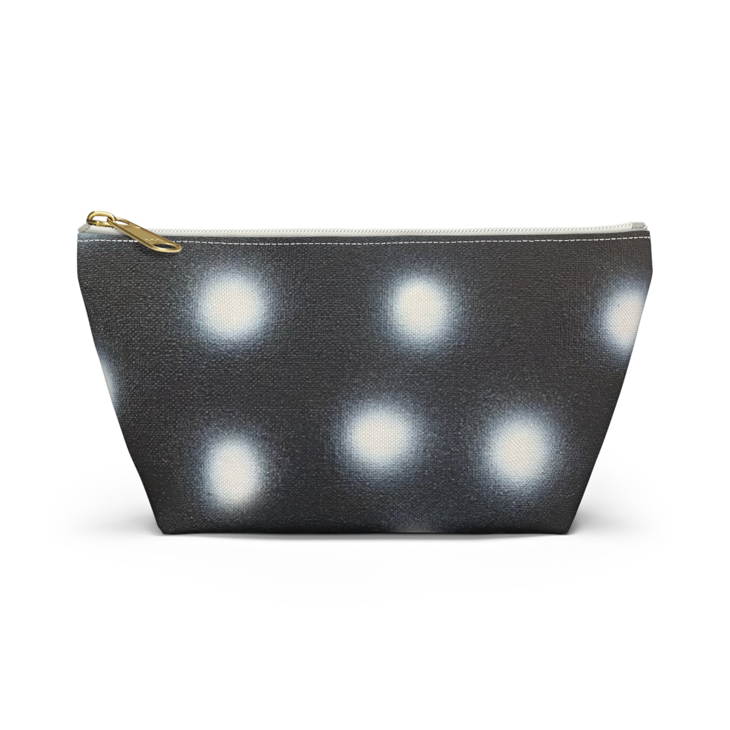 "coconut noir polka dot" airbrush makeup pouch