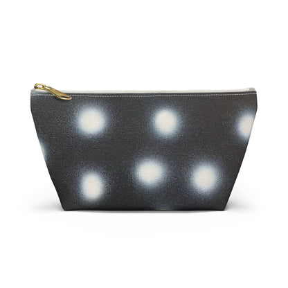 "coconut noir polka dot" airbrush makeup pouch