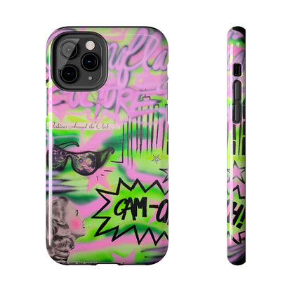 "green camo" airbrush iPhone case