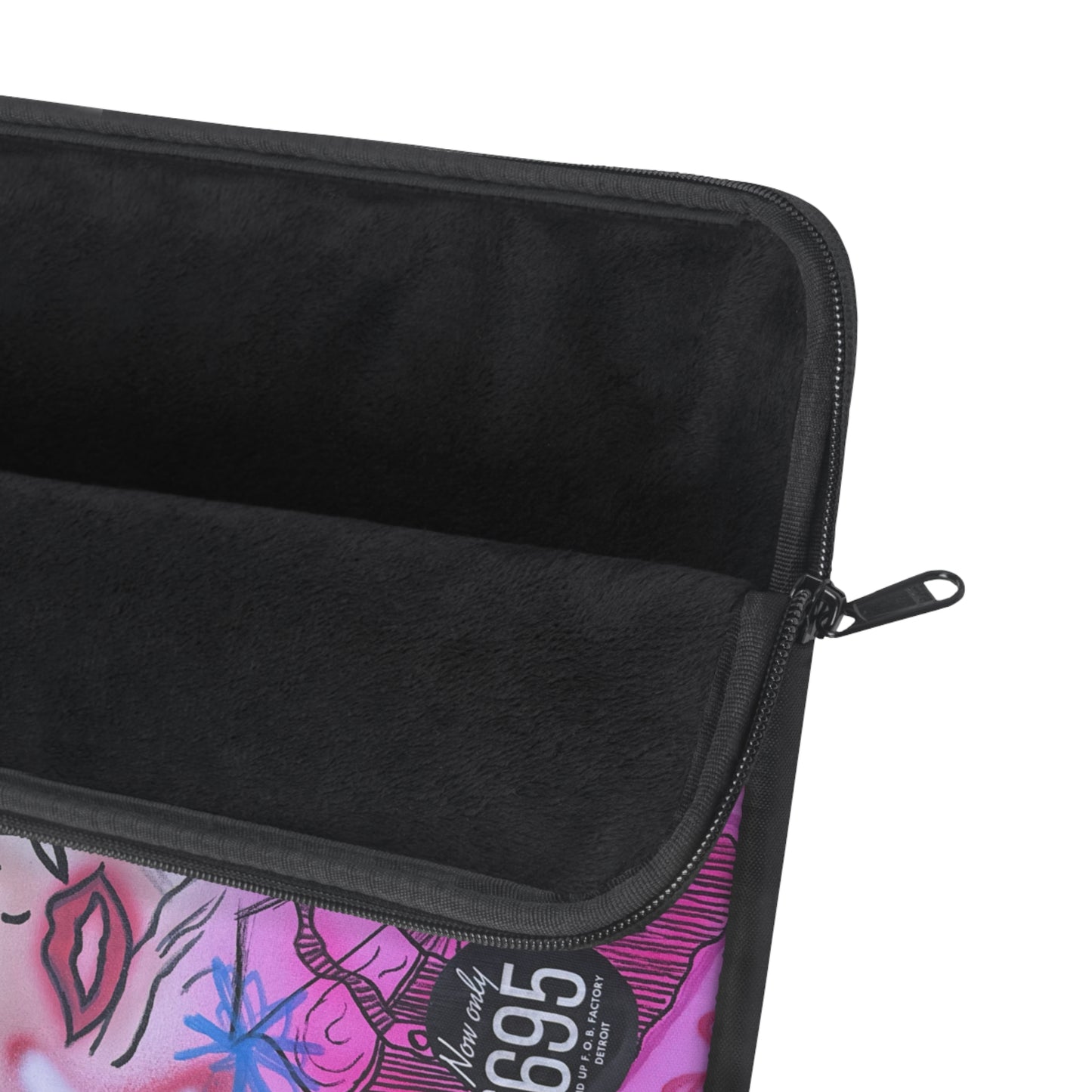 "intellectual energy" airbrush laptop sleeve