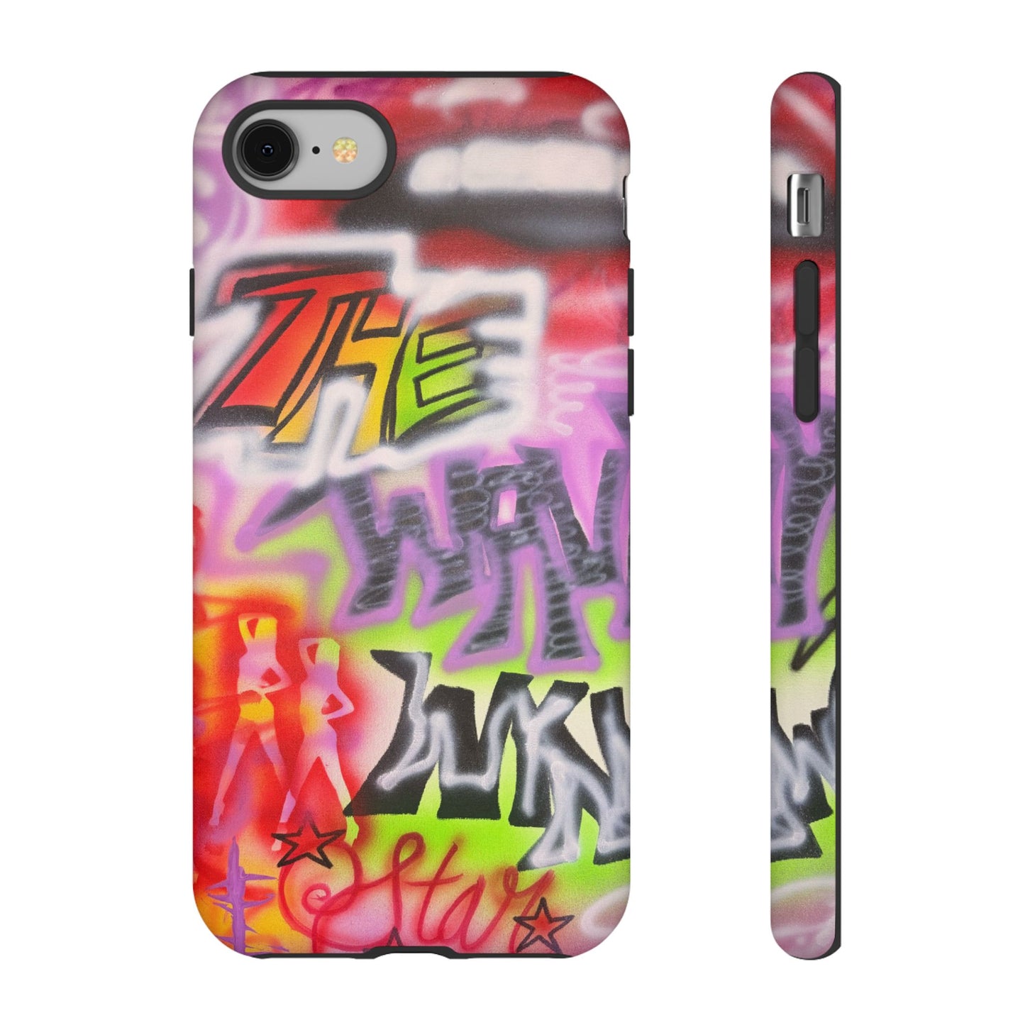 "wynwood gold" airbrush iPhone case