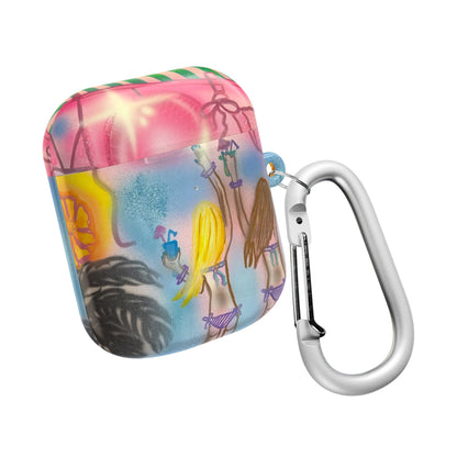 "kinis & tinis" airbrush airpod cases