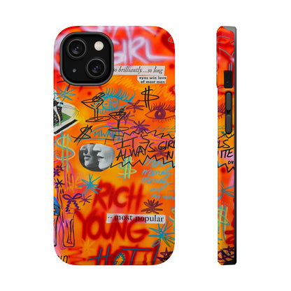 MagSafe "rich, young, hot" airbrush iPhone case