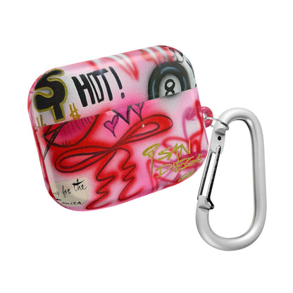 "IT girl" airbrush airpod cases