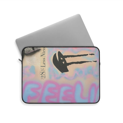 "the feeling" airbrush laptop sleeve