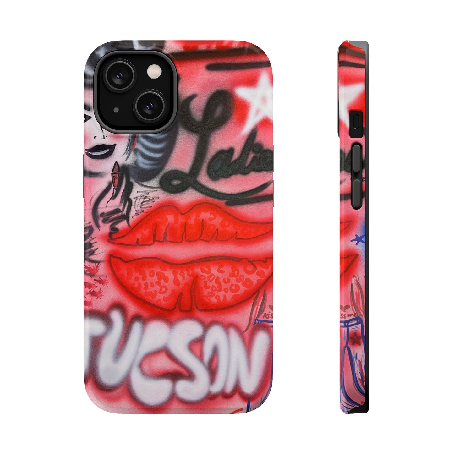 MagSafe "tucson, az" airbrush iPhone case