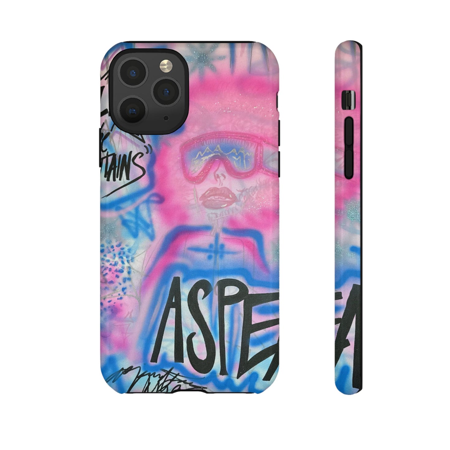 "aspen aspirations" airbrush iPhone case