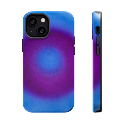 MagSafe "grape soda aura" airbrush iPhone case