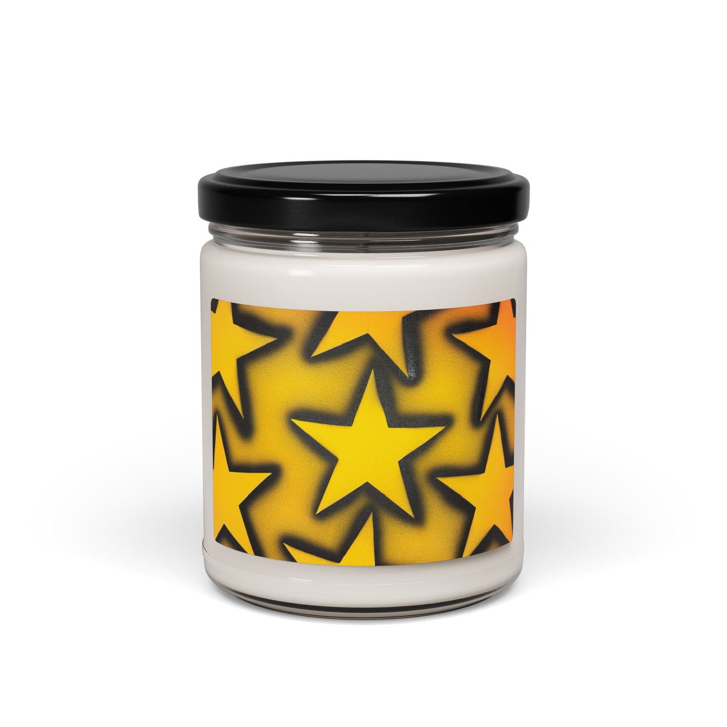 "ur a star" airbrush soy candle