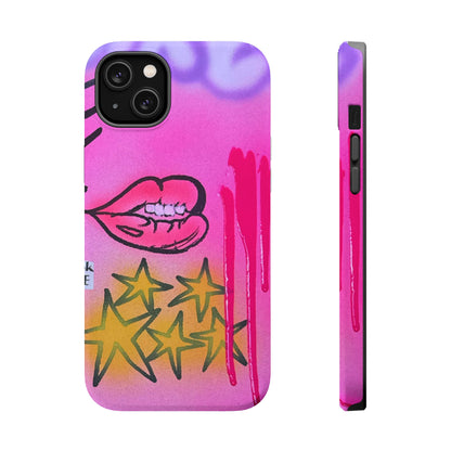 MagSafe "star drip" airbrush iPhone case