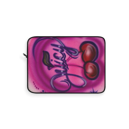"juicy" airbrush laptop sleeve