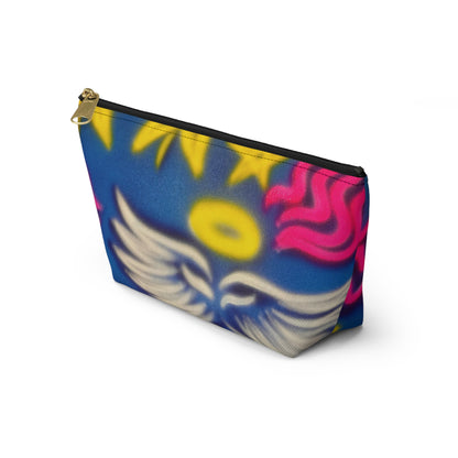 "celestial halo" airbrush makeup pouch