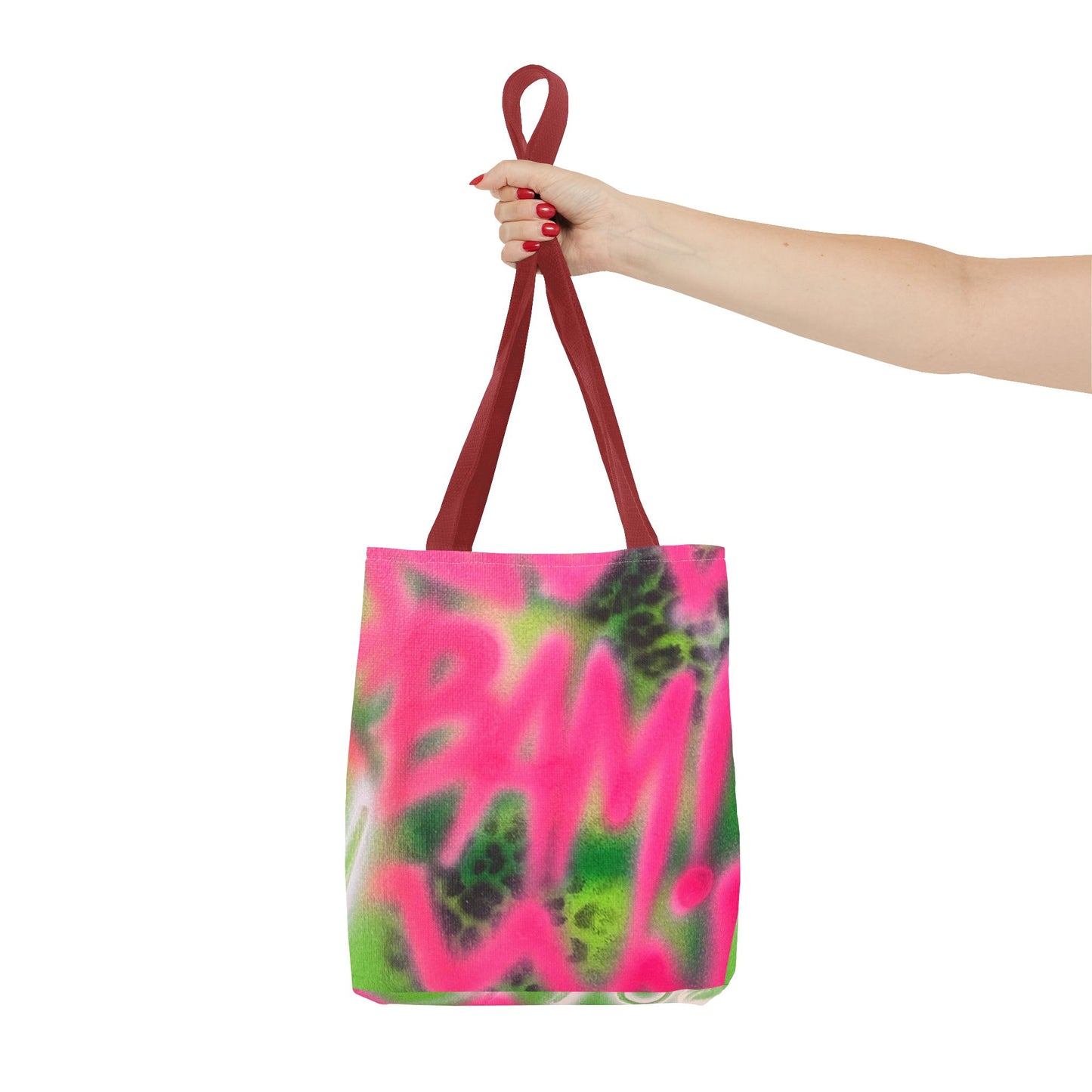 "BAM!" airbrush tote bag