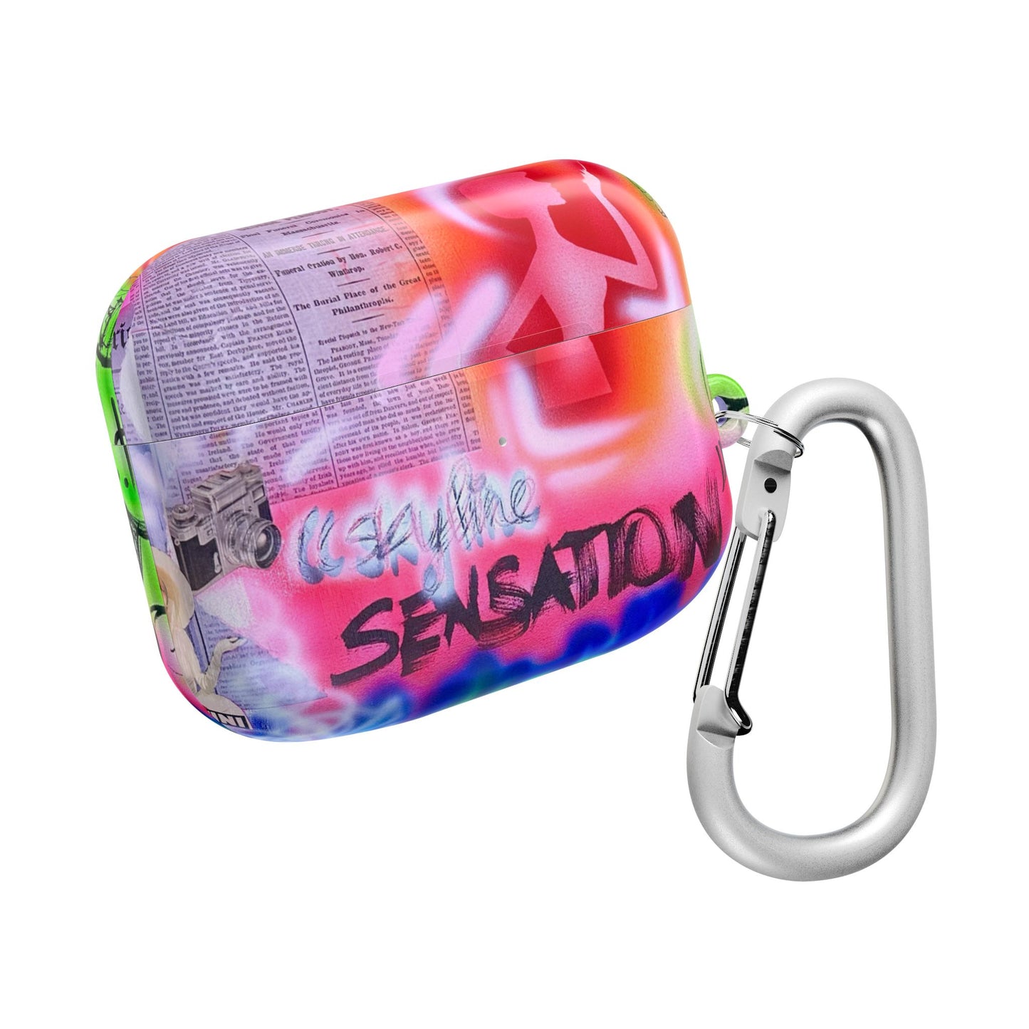 "skyline sensation" airbrush airpod cases