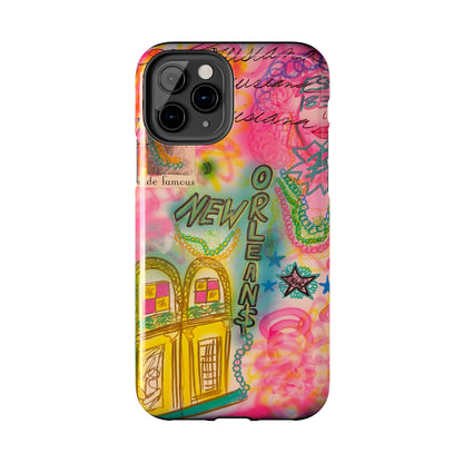 "new orleans, la" airbrush iPhone case
