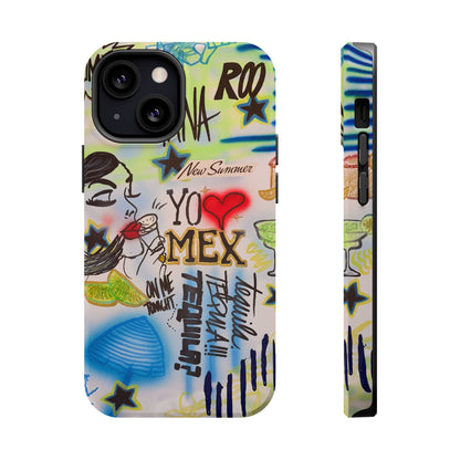 MagSafe "salted lime" airbrush iPhone case