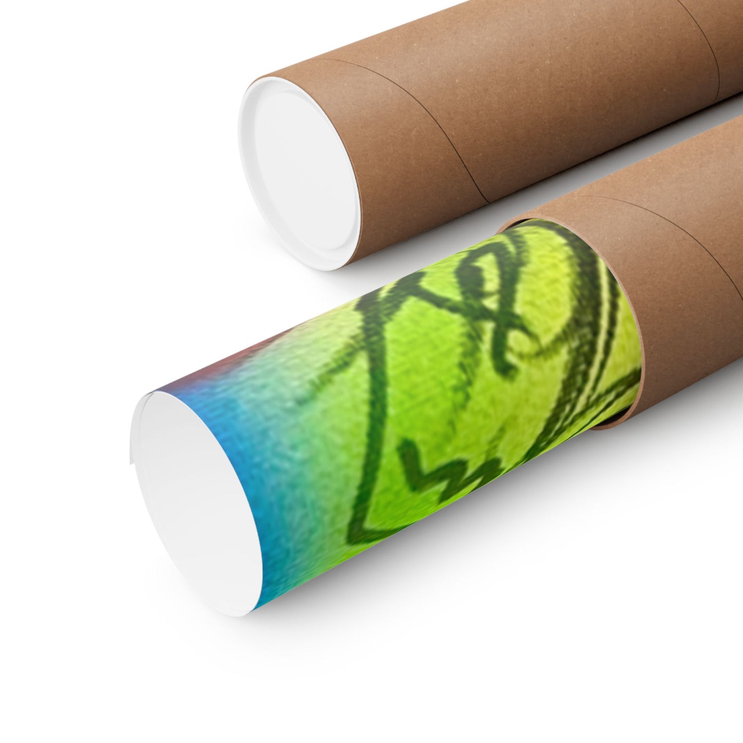 "roll the dice" airbrush horizontal print