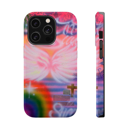MagSafe "summer bliss" airbrush iPhone case