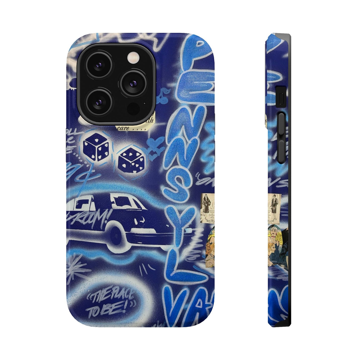 MagSafe "state college, pa" airbrush iPhone case
