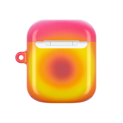 "pink lemonade aura" airbrush airpod cases