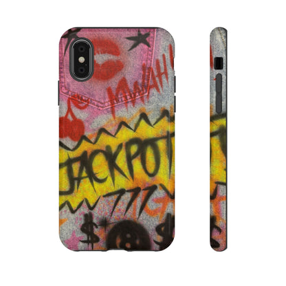 "JACKPOT!" airbrush iPhone case