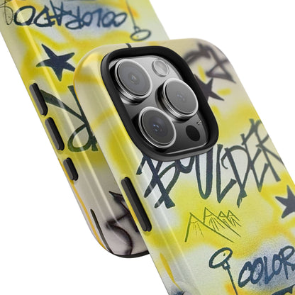 "boulder" airbrush iPhone case