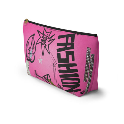 "high fashion" airbrush makeup pouch