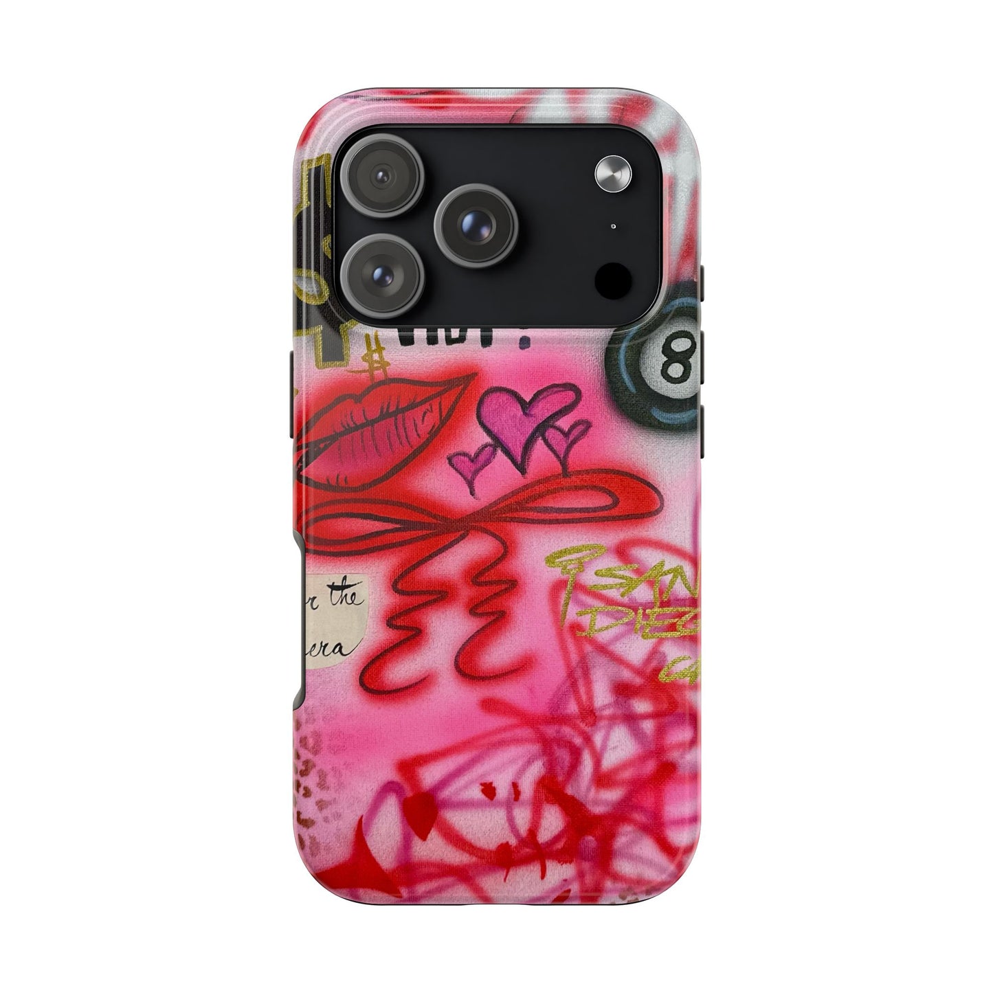 "IT girl" airbrush iPhone case