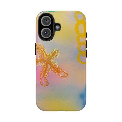 "sweet starfish" airbrush iPhone case