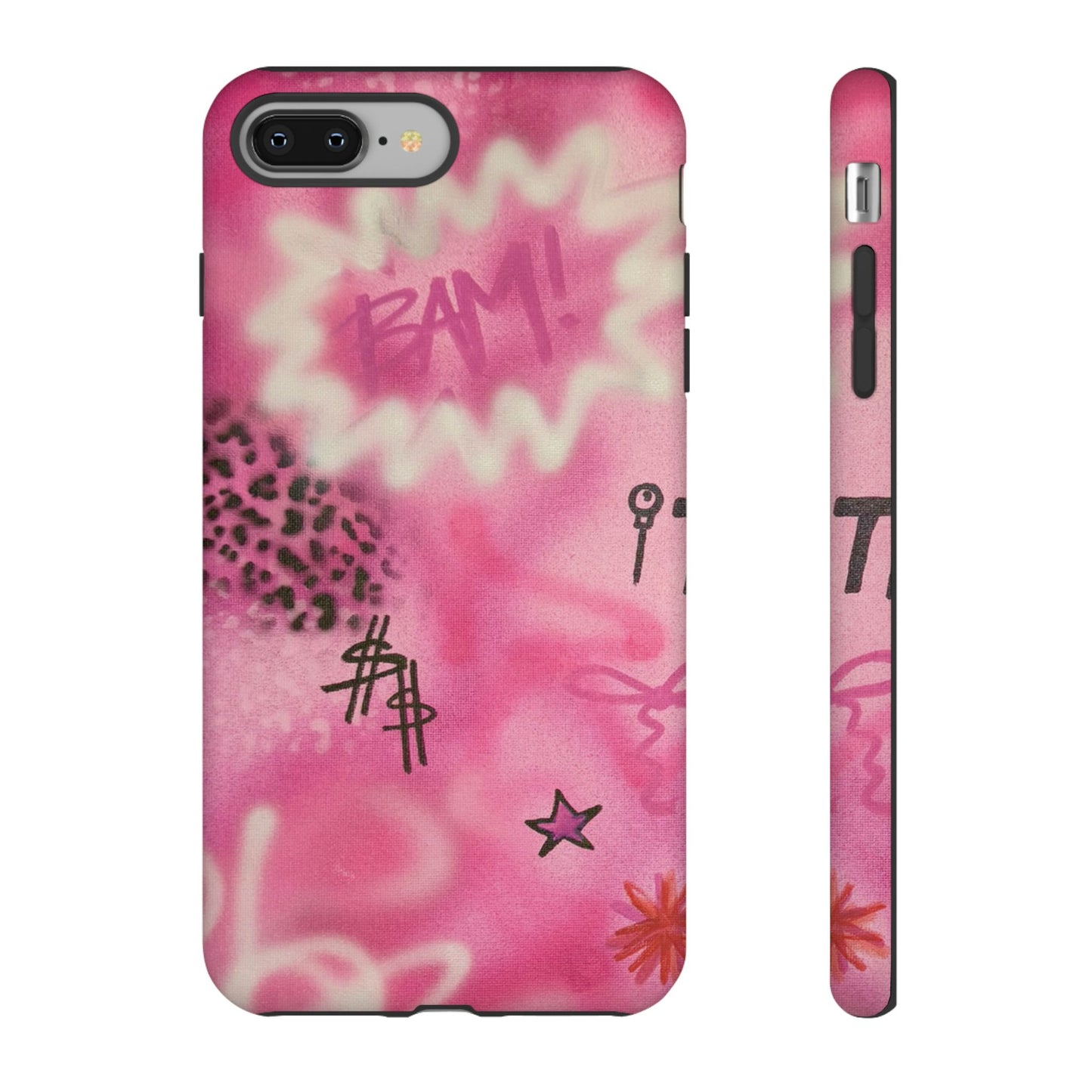 "BAM!" airbrush iPhone case