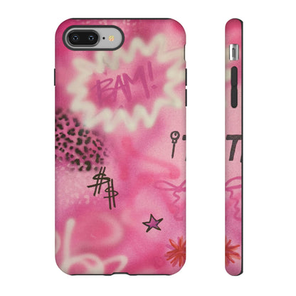 "BAM!" airbrush iPhone case