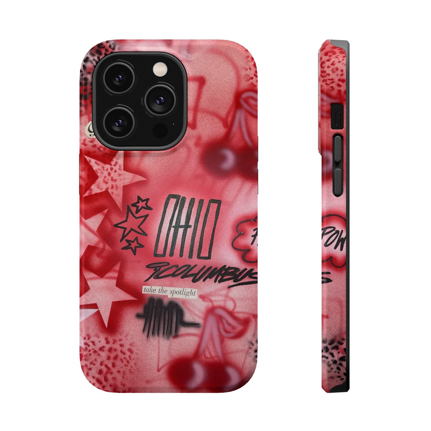 MagSafe "columbus, ohio" airbrush iPhone case