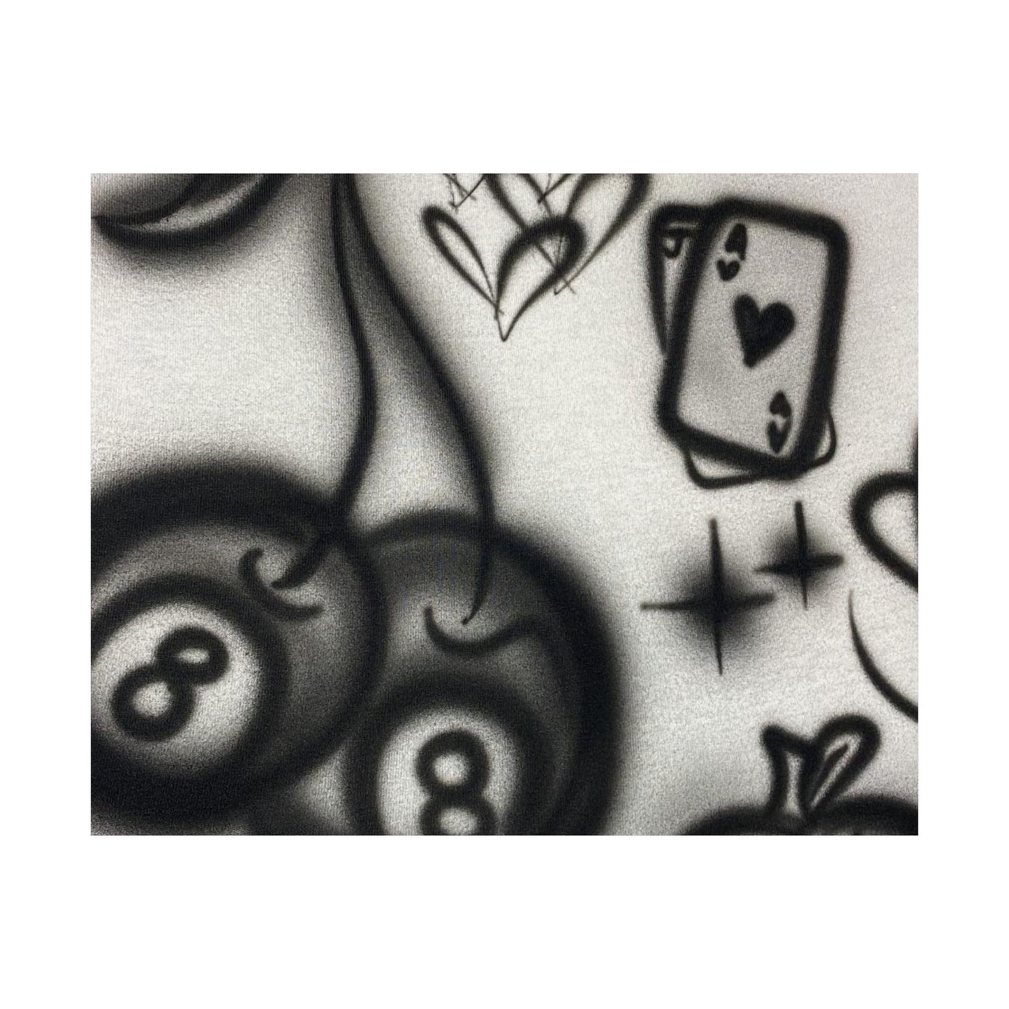 "hidden ace" airbrush horizontal print