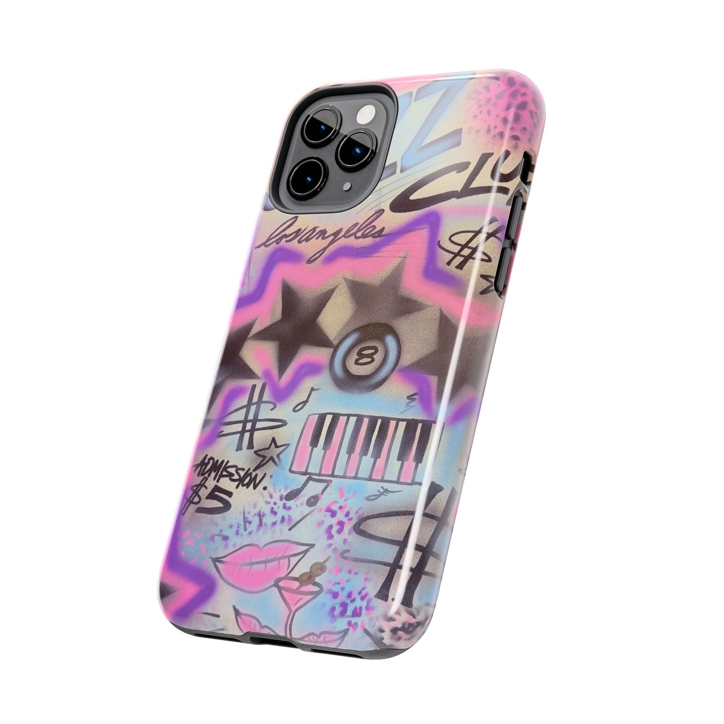 "the jazz club" airbrush iPhone case