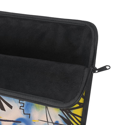 "los angeles" airbrush laptop sleeve