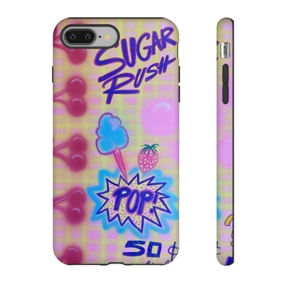 "sugar rush" airbrush iPhone case
