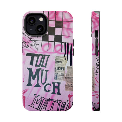 MagSafe "too much motion" airbrush iPhone case