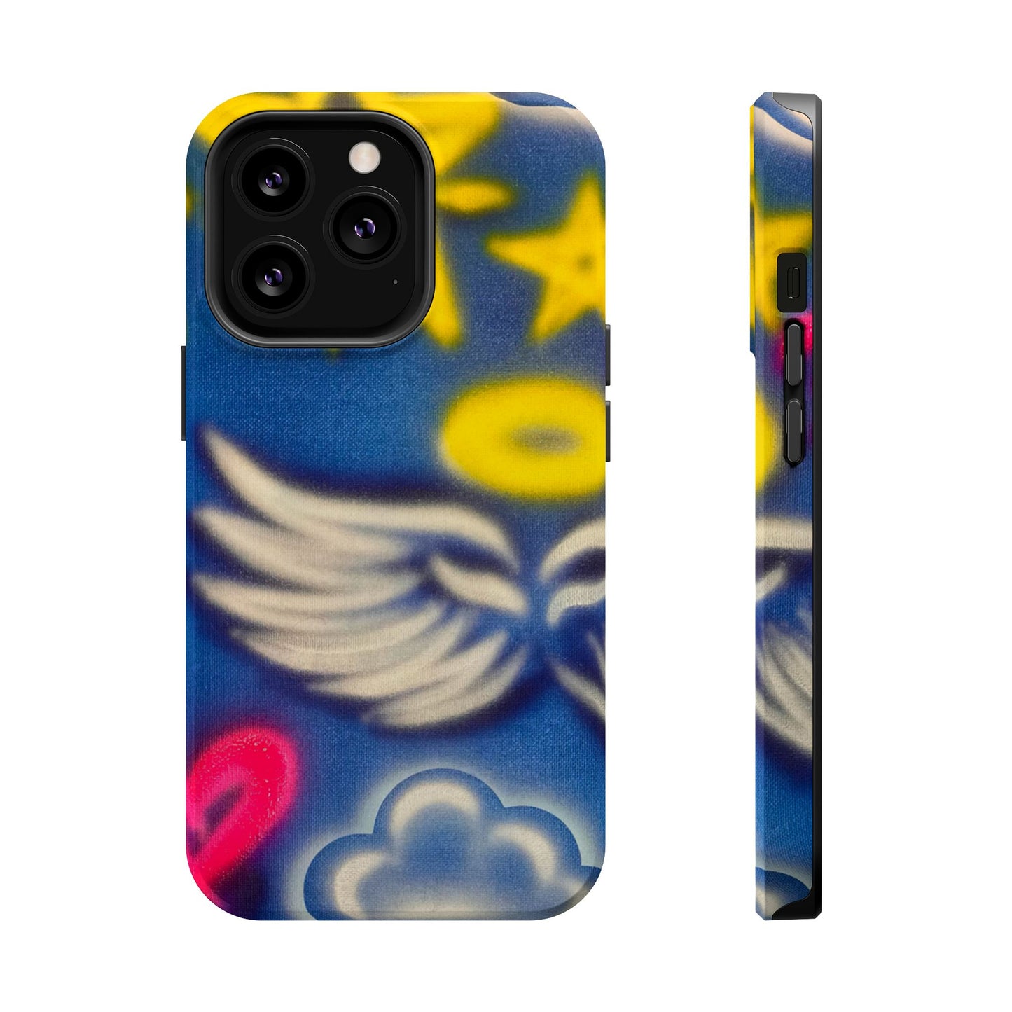 MagSafe "celestial halo" airbrush iPhone case
