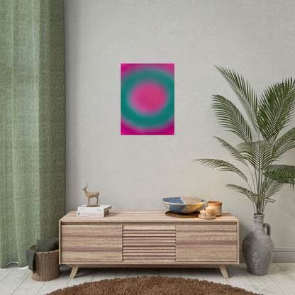 "watermelon swirl aura" airbrush rolled print