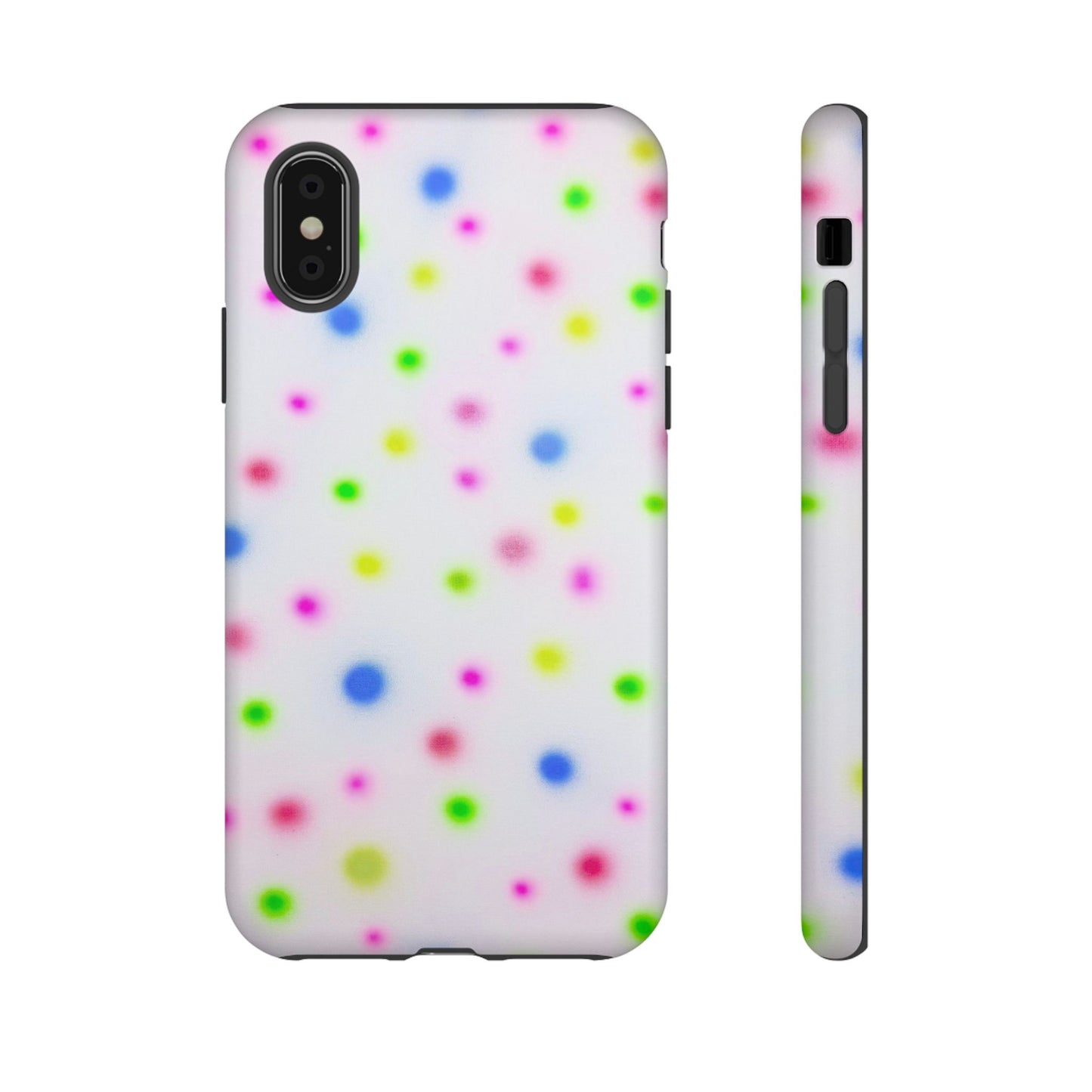 "birthday cake polka dot" airbrush iPhone case