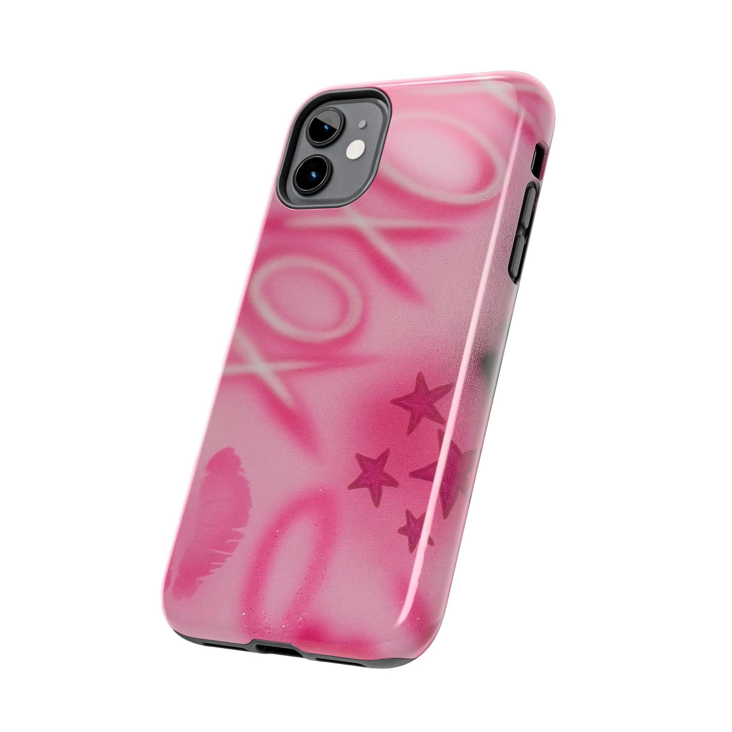 "perfectly pink" airbrush iPhone case