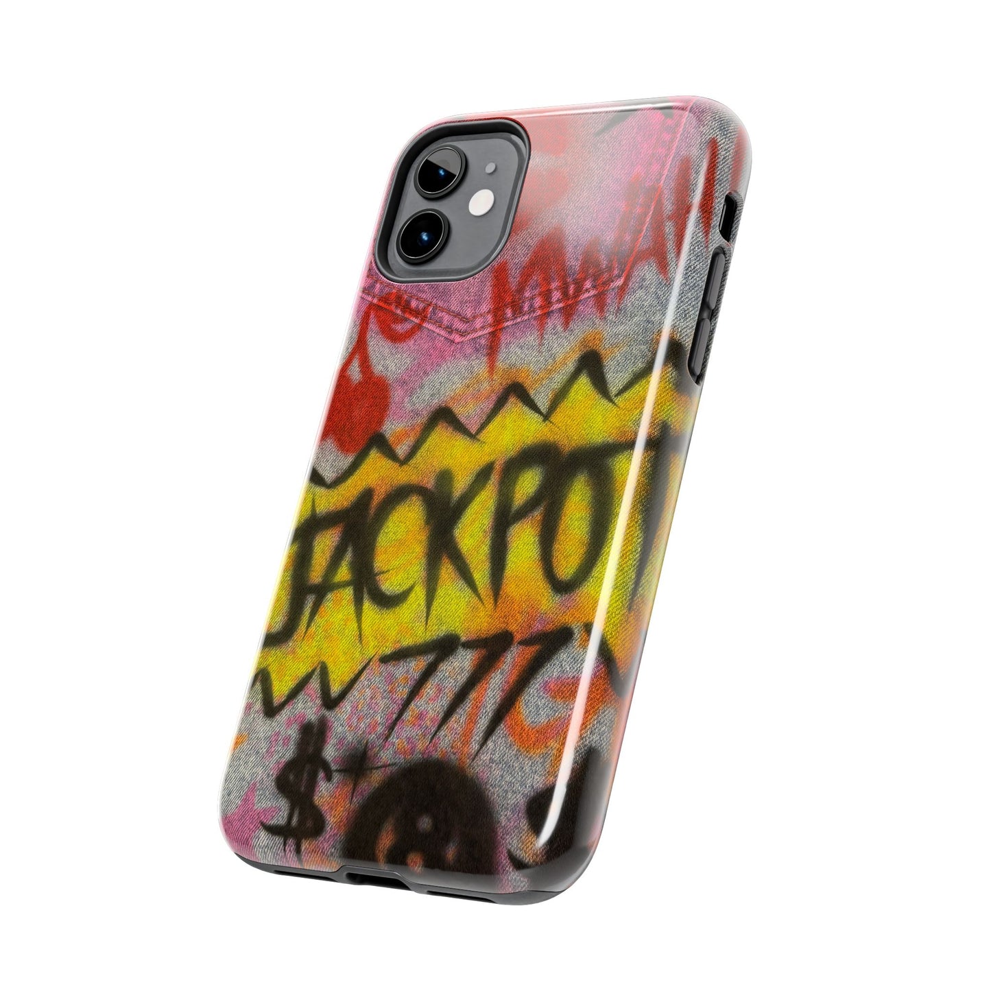 "jackpot!" airbrush iPhone case
