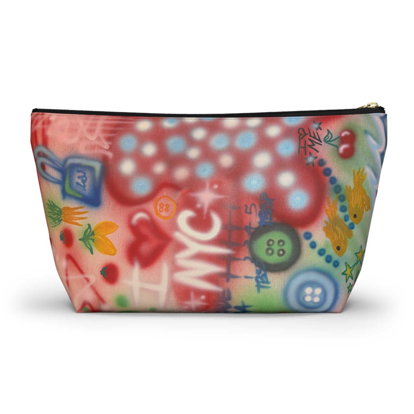 "i <3 NYC" airbrush makeup pouch